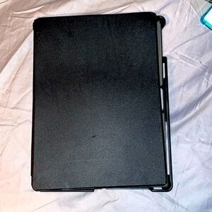 black iPad case